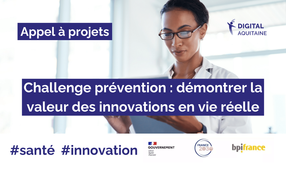 AAP Challenge prévention démontrer la valeur des innovations en vie réelle