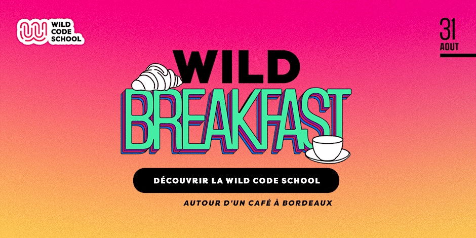 wild code school petit déjeuner de rentrée 2024