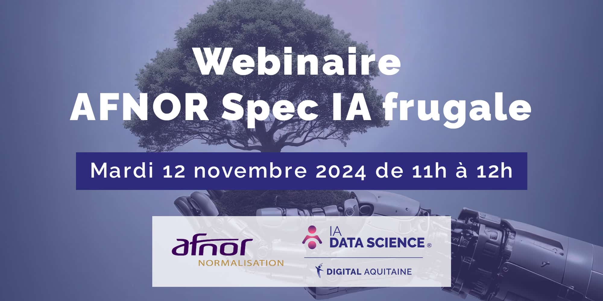 Webinaire AFNOR SPEC IA frugale