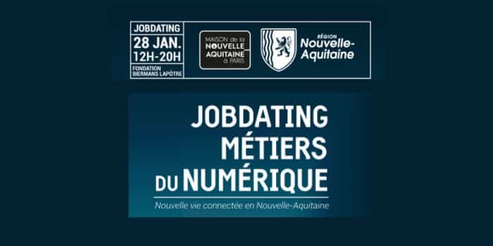 Jobdating parisien par la Maison de la Nouvelle-Aquitaine